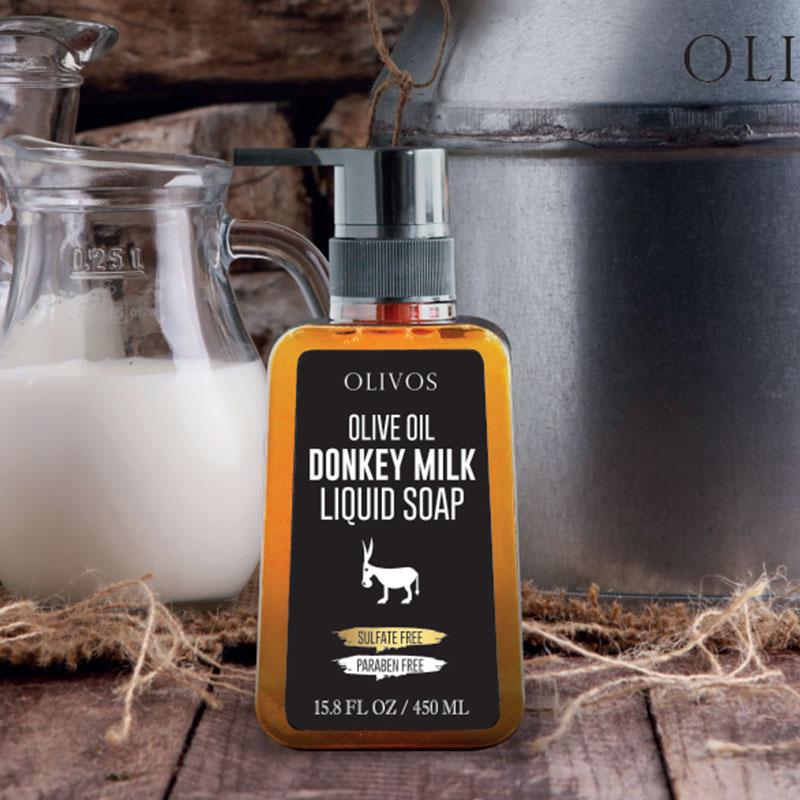 Donkey Milk Liquid Soap - 450 ml