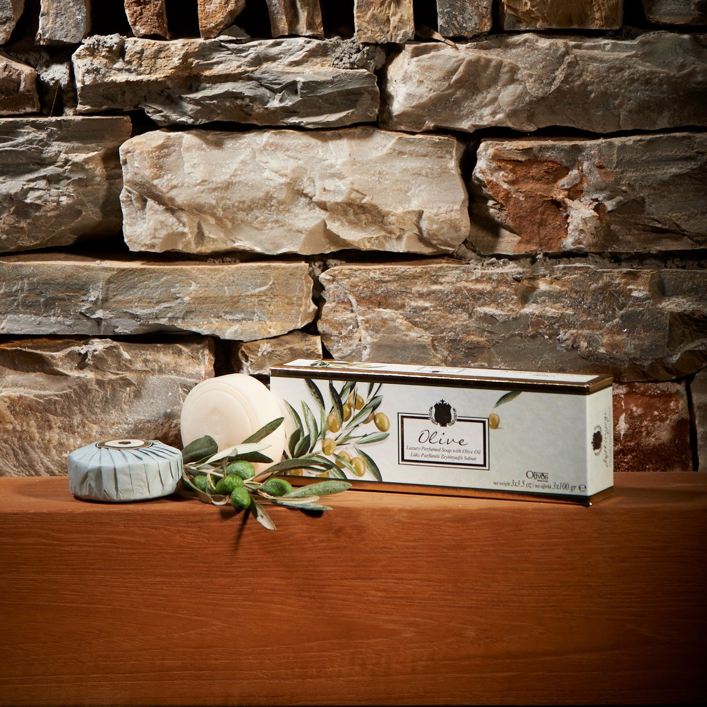 Luxury Series Olive Soap - 3x100 g