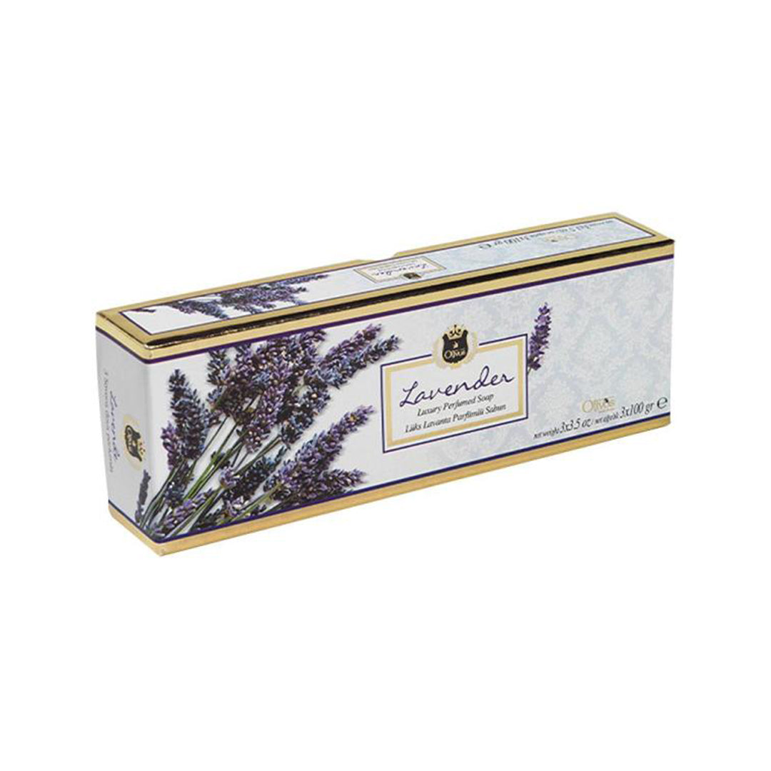 Luxury Series Lavender Soap - 3x100 g