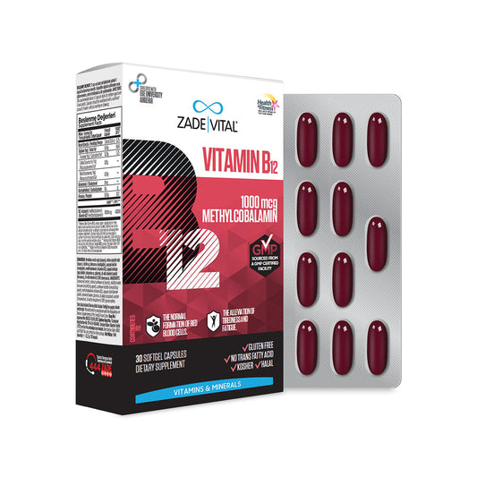 Vitamin B12 - 30 Capsules